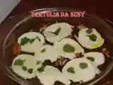 Receita Queijo mozarela com nozes