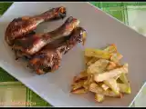 Receita Pernas de frango caramelizadas