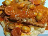 Receita Costeletas estufadas com cogumelos