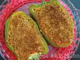 Receita Pimentos recheados com carne picada e legumes