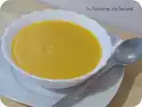 Receita Creme de cenoura