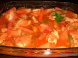 Receita Frango com legumes e coco no forno