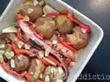 Receita Tentáculos de pota no forno