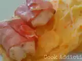 Receita Filetes de peixe gato com bacon e puré de batata e cenoura