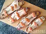 Receita Bruschetta de carapau