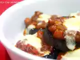 Receita Berinjela com queijo brie