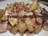 Receita Tentáculos de pota com natas ( da marina)