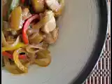 Receita Frango com ananás asiático