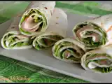 Receita Wraps de salmão fumado