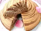 Receita Bolo zebra (inspiração lorraine pascale)