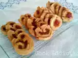 Receita Folhados de salsicha com mostarda & palmiers de alheira
