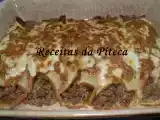 Receita Panquecas de carne picada