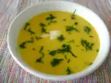 Receita Sopa de abóbora com brócolos