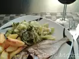 Receita Dourada no forno com batatas