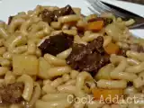 Receita Massa com carne de vaca