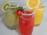 Receita Água com sabor de fruta