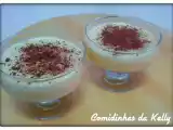 Receita Mousse de chocolate branco