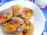 Receita Cookies com pintarolas