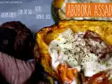 Receita Abobora assada com tomate seco