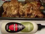 Receita Frango assado com sopa de cebola e molho de azeitonas e orégãos da paladin