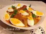 Receita Feijão branco com salsichas e chouriço