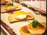 Receita Tostas com queijo de cabra e mel
