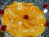 Receita Bolinhas de melões com creme de pessegos