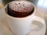 Receita Bolo de chocolate em uma caneca - microondas (3 min.)