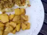 Receita Bacalhau com crosta de alho, azeite e coentros