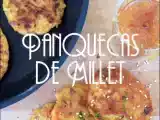 Receita Panquecas de millet com molho agridoce
