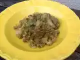 Receita Caril vegetariano de lentilhas, batata doce e couve-flor.
