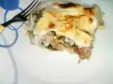 Receita Lasanha de alheira e espinafres