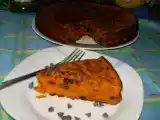 Receita Bolo de cenoura com pepitas de chocolate