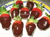 Receita Morangos com chocolate