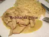 Receita Strogonoff de perú ao molho de mil ilhas