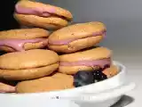 Receita Amendoados com creme de amora e mirtilo