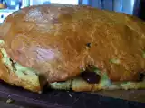 Receita Folar de carnes transmontano