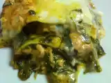 Receita Lasanha de salmão com espinafres