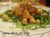 Receita Salada de grão, rúcula e atum