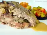 Receita Tainha assada com shimeji