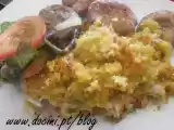 Receita Bacalhau com broa de milho