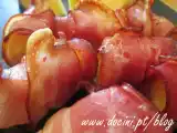 Receita Bacon com ananás no forno