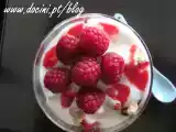 Receita O meu parfait de morangos