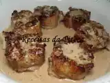 Receita Popietes com molho de coentros e alho