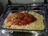 Receita Talharim com almôndegas