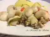 Receita Choquinhos com pimentos - actifry