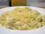 Receita Mini fusilli ao molho de queijos e champignon