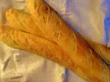 Receita Baguette o famoso pão frances