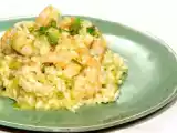 Receita Risoto de quinoa com camarão