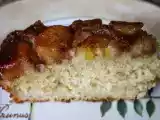 Receita Bolo de banana de cabeça para baixo